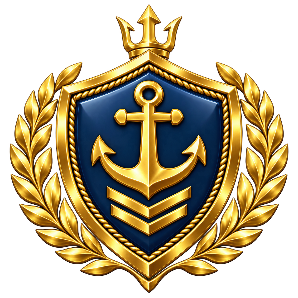 Gold VIP shield.